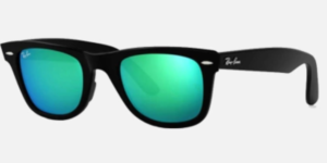 Justin Classic Negro/Verde Espejado Polarizado