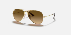 Linea Aviator Dorado/Marrón