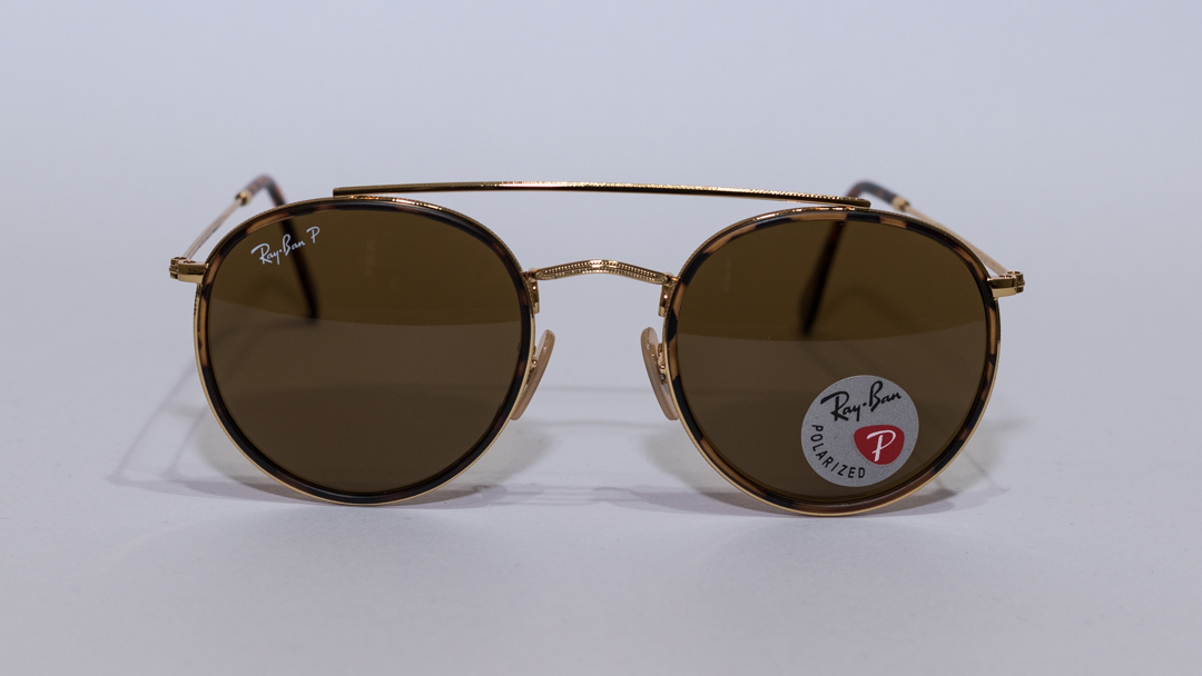 ROUND DOUBLE BRIDGE MARRON CAREY POLARIZADO - MARRON 1